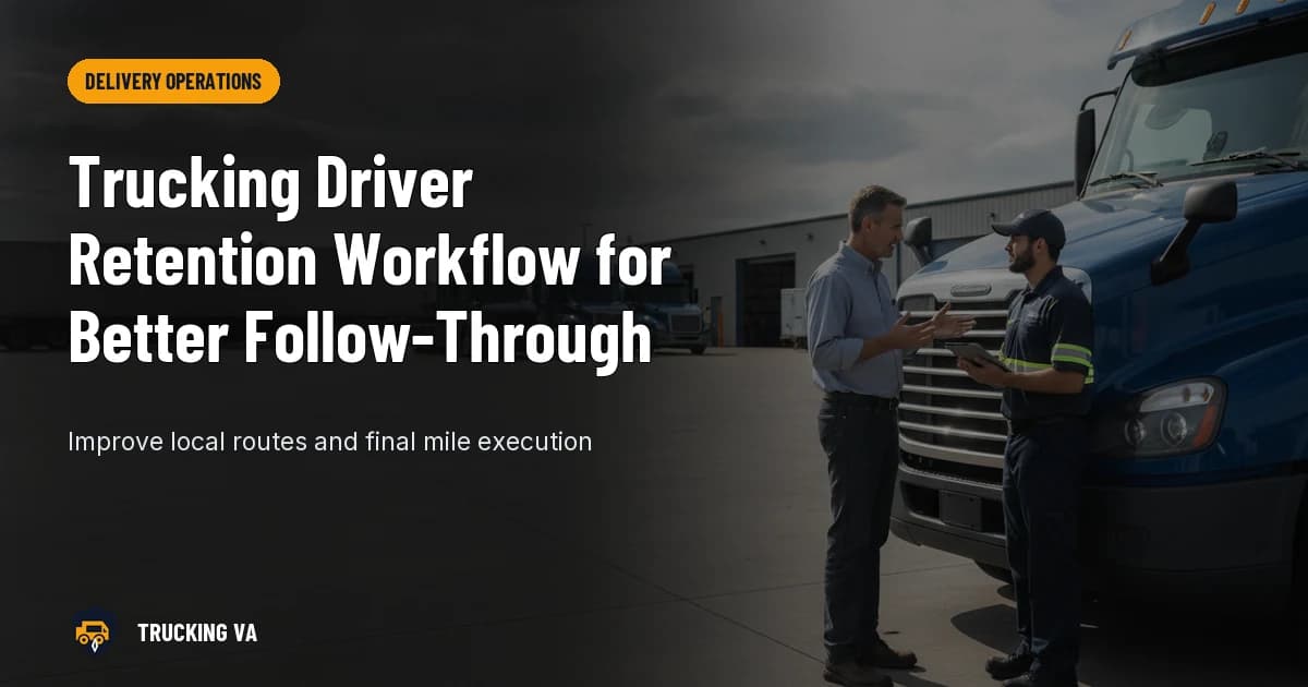 Trucking Driver Retention Workflow for Better Follow-Through trucking guide thumbnail