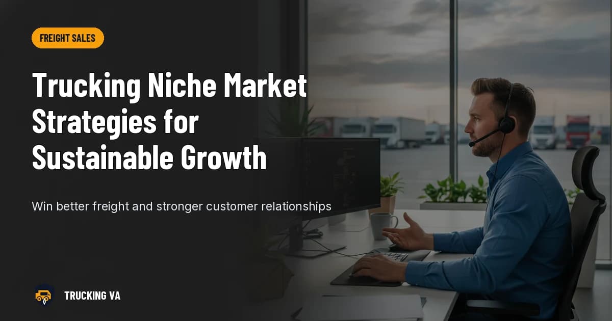 Trucking Niche Market Strategies for Sustainable Growth trucking guide thumbnail