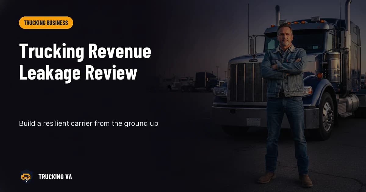 Trucking Revenue Leakage Review trucking guide thumbnail