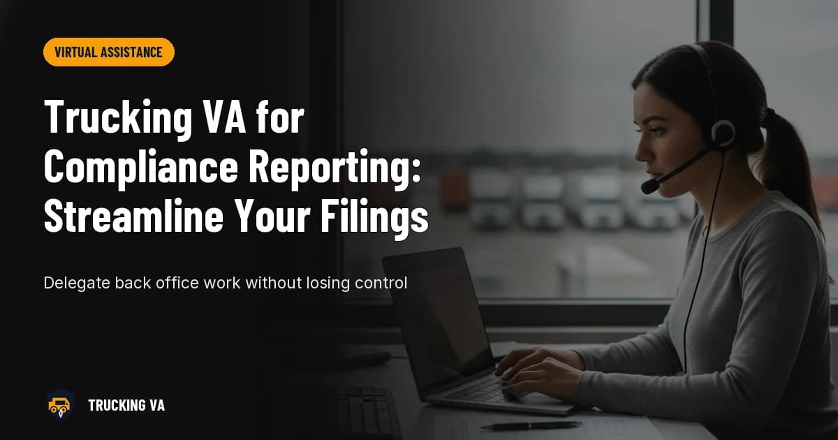 Trucking VA for Compliance Reporting: Streamline Your Filings trucking guide thumbnail
