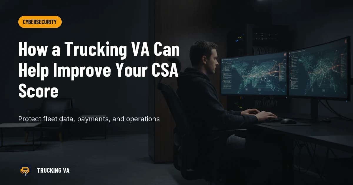 How a Trucking VA Can Help Improve Your CSA Score trucking guide thumbnail