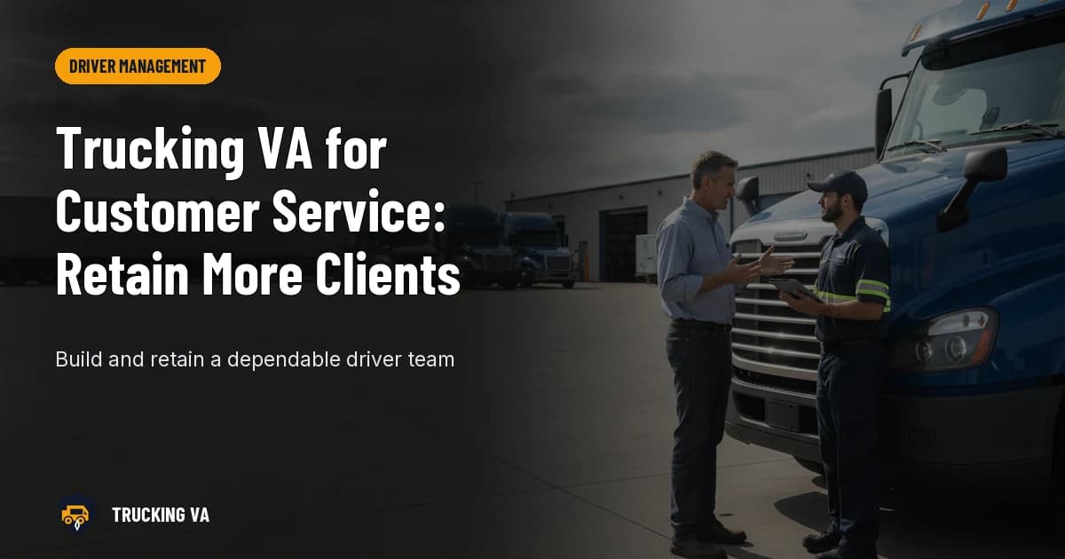 Trucking VA for Customer Service: Retain More Clients trucking guide thumbnail