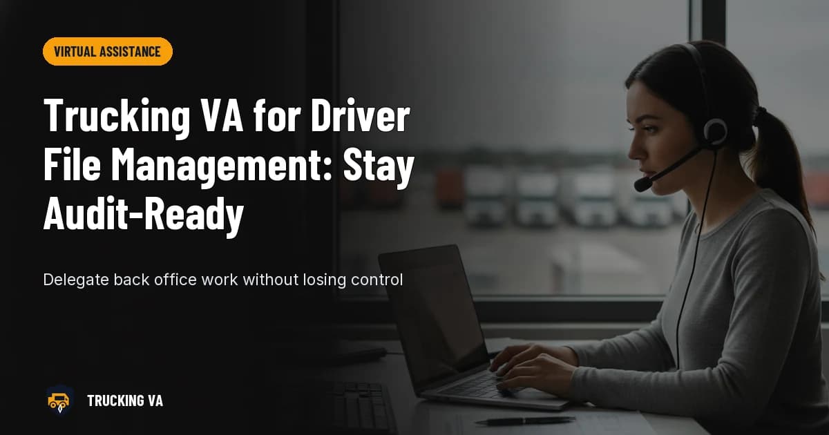 Trucking VA for Driver File Management: Stay Audit-Ready trucking guide thumbnail