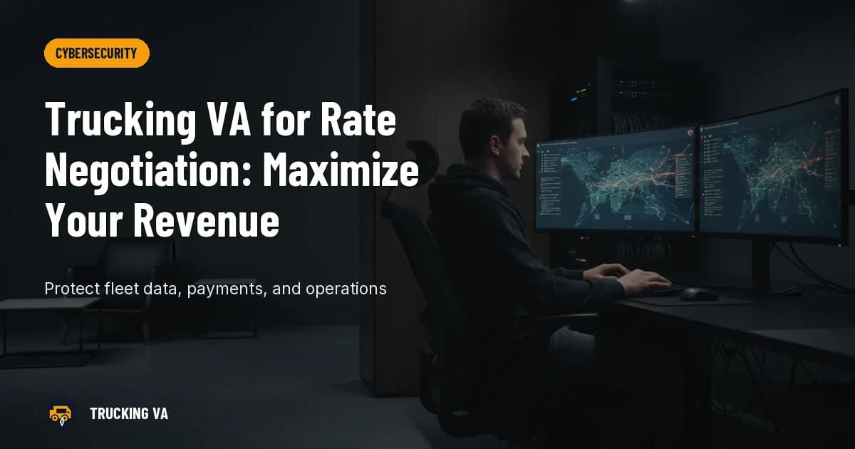 Trucking VA for Rate Negotiation: Maximize Your Revenue trucking guide thumbnail