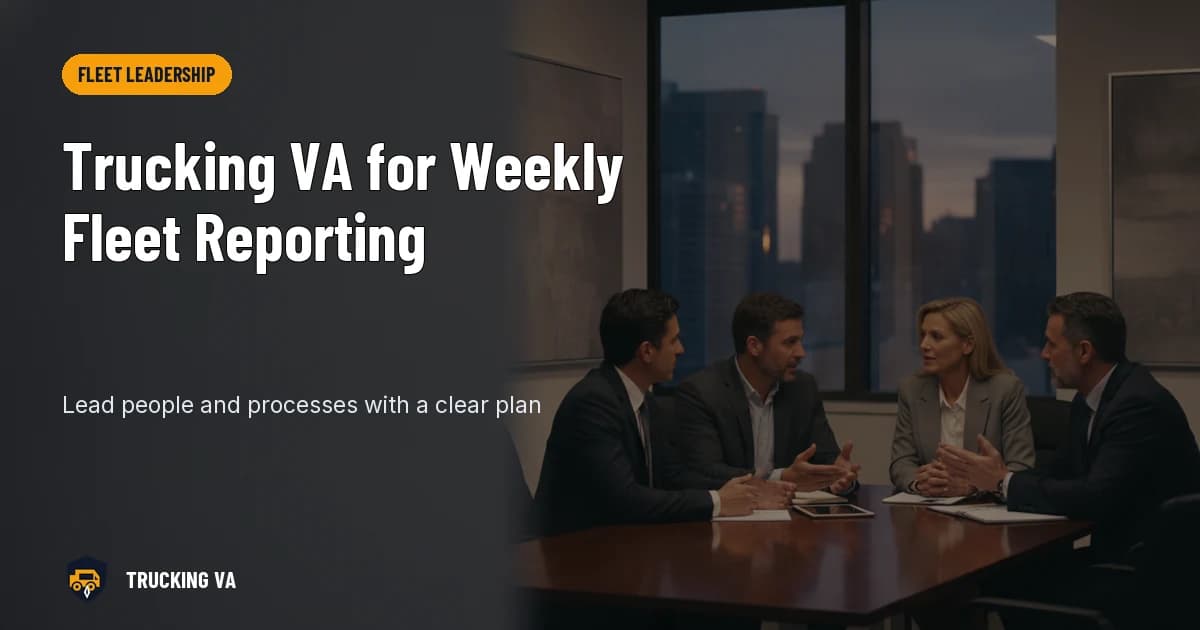 Trucking VA for Weekly Fleet Reporting trucking guide thumbnail