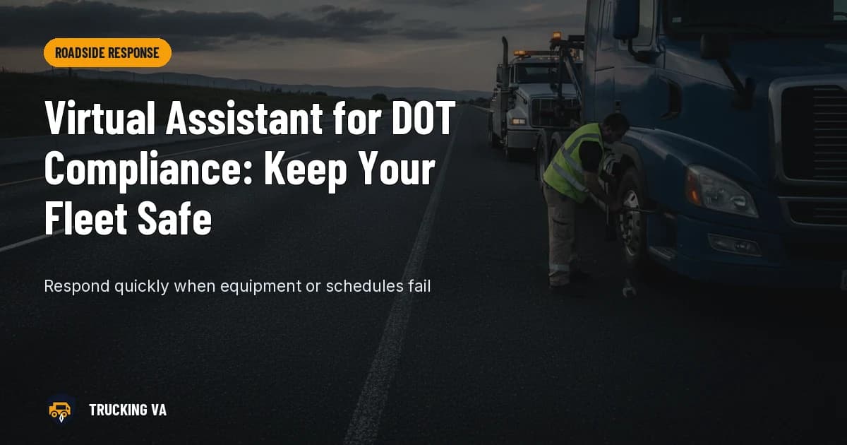 Virtual Assistant for DOT Compliance: Keep Your Fleet Safe trucking guide thumbnail