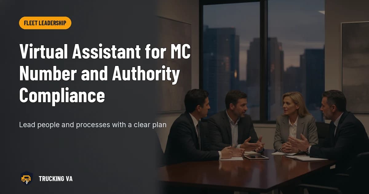 Virtual Assistant for MC Number and Authority Compliance trucking guide thumbnail