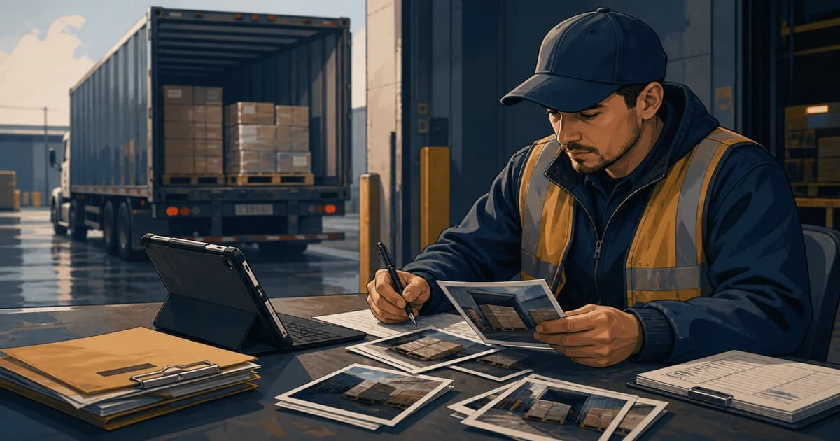 Trucking operations visual for Designing a Fleet Fuel-Card Exception Rate