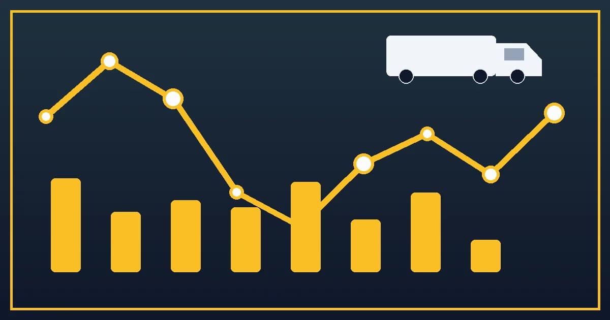 Trucking operations visual for Freight Accessorial Revenue Reconciliation: A Data Method