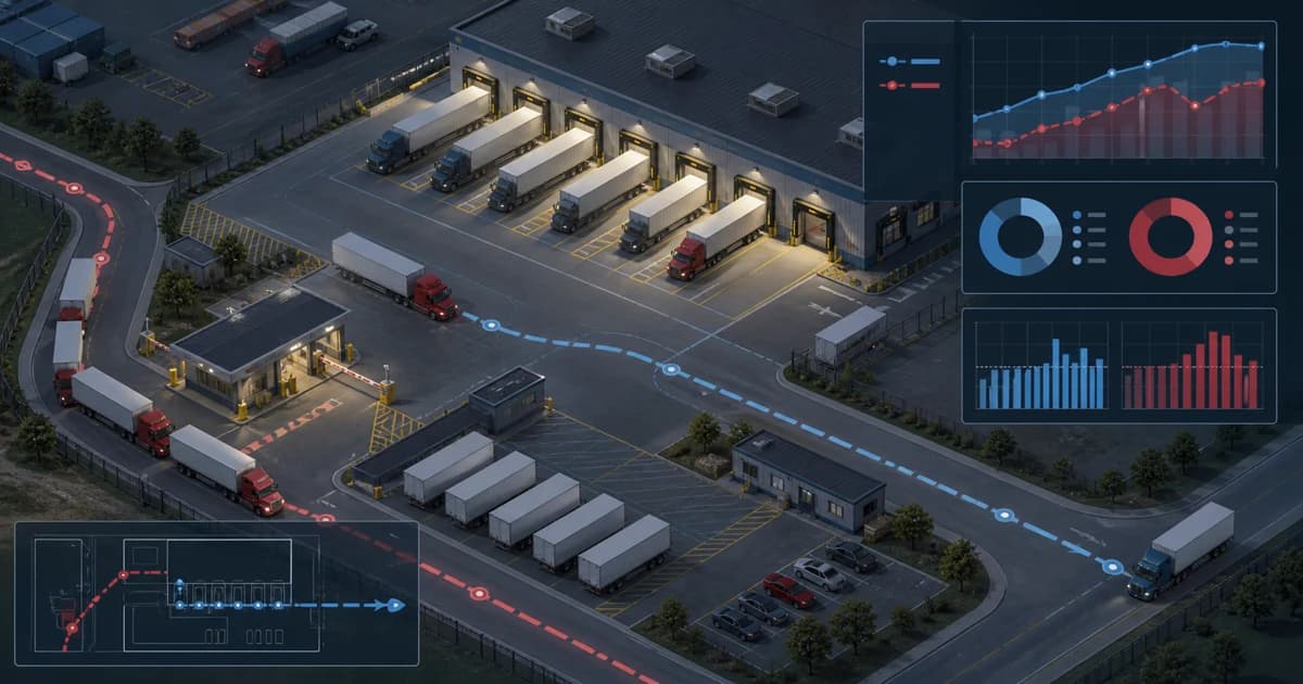 Trucking operations visual for How Should a Carrier Research Customer Forecast Changes?