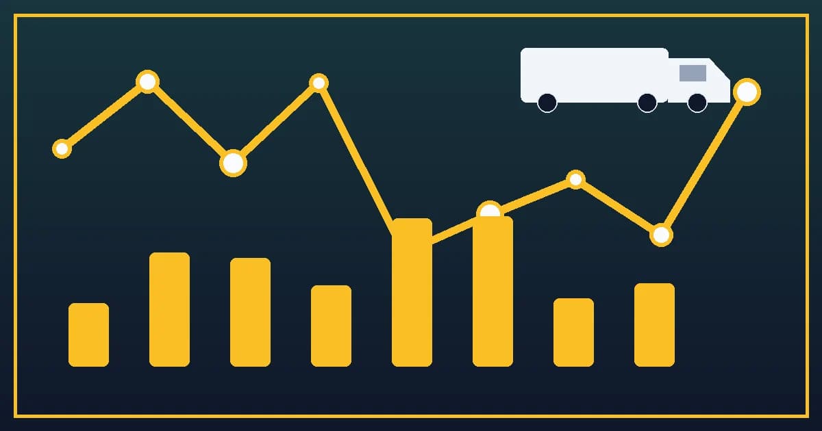 Trucking operations visual for Freight Proof-of-Delivery Data Reconciliation: A Source-Led Method