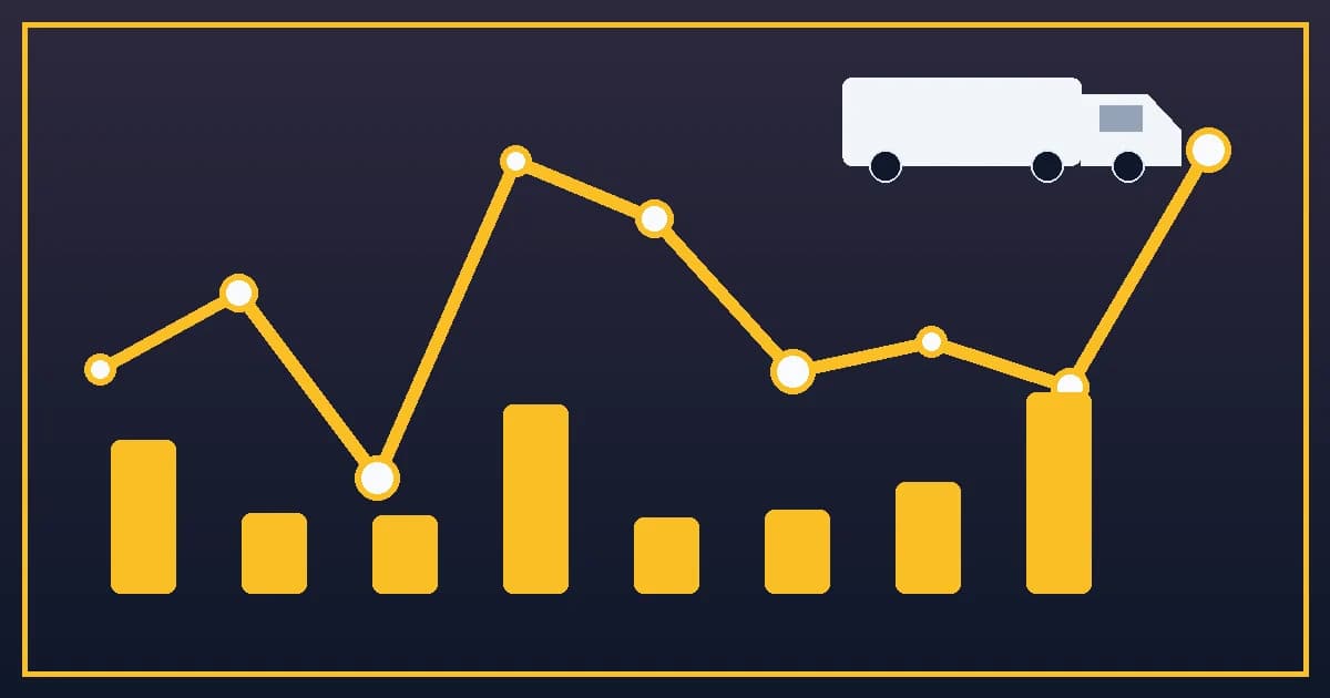 Trucking operations visual for Freight Transportation Services Index 2026: A Trucking Operations Guide