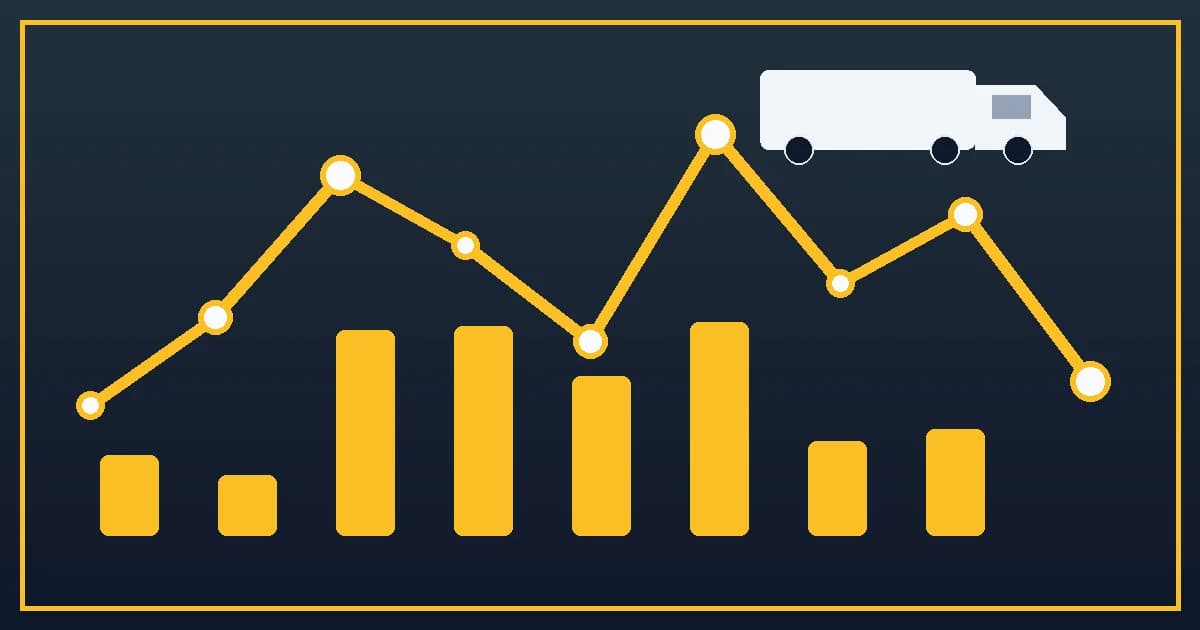 Trucking operations visual for Intermodal Drayage Chassis Utilization Data: A Research Method