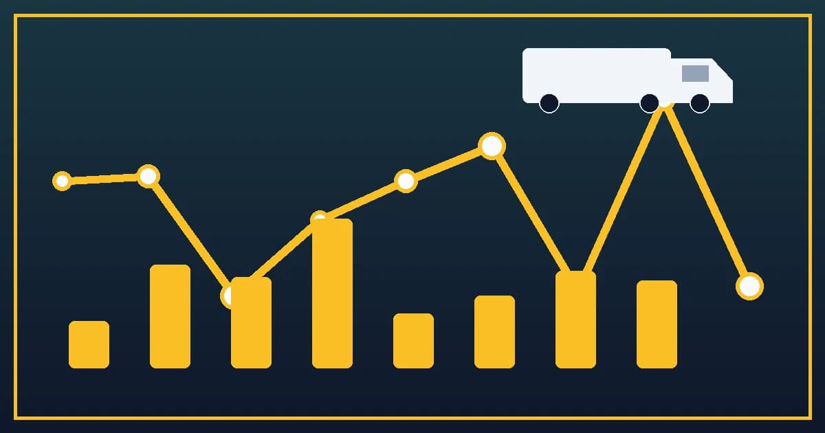 Trucking operations visual for Truck Parking Search Demand: A Research and Operations Method