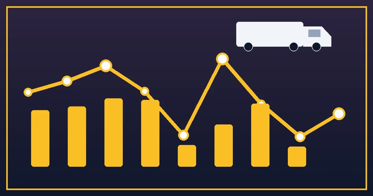 Trucking operations visual for Truckload Tender Rejection Analysis: A Research Method for Carriers