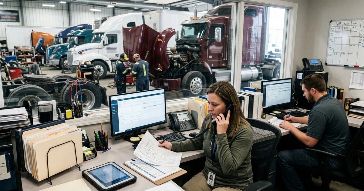 Truck Maintenance Vendor Follow-Up Without Losing the Thread trucking guide thumbnail