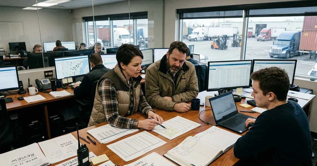 Weekly Dispatch Performance Reviews Built on Observable Work trucking guide thumbnail