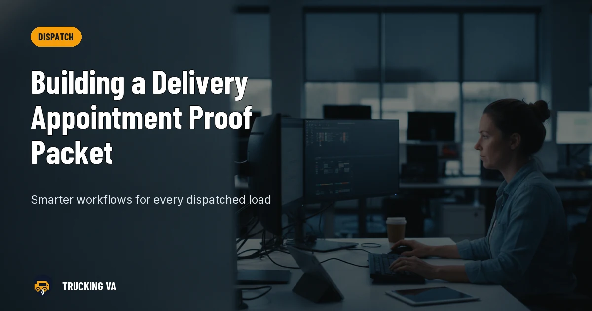 Building a Delivery Appointment Proof Packet trucking guide thumbnail
