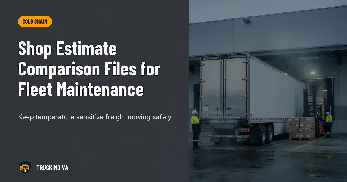 Shop Estimate Comparison Files for Fleet Maintenance trucking guide thumbnail