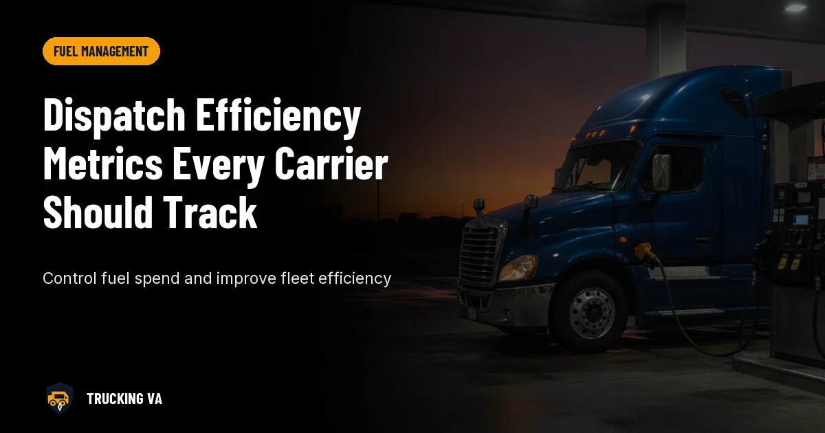 Dispatch Efficiency Metrics Every Carrier Should Track trucking guide thumbnail
