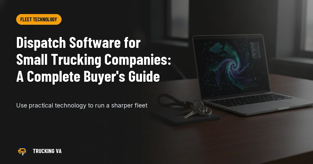 Dispatch Software for Small Trucking Companies: A Complete Buyer's Guide trucking guide thumbnail