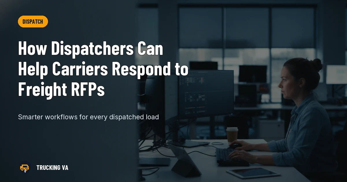 How Dispatchers Can Help Carriers Respond to Freight RFPs trucking guide thumbnail