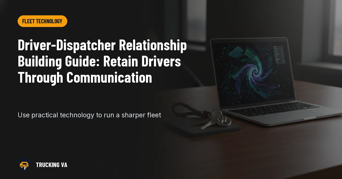 Driver-Dispatcher Relationship Building Guide: Retain Drivers Through Communication trucking guide thumbnail