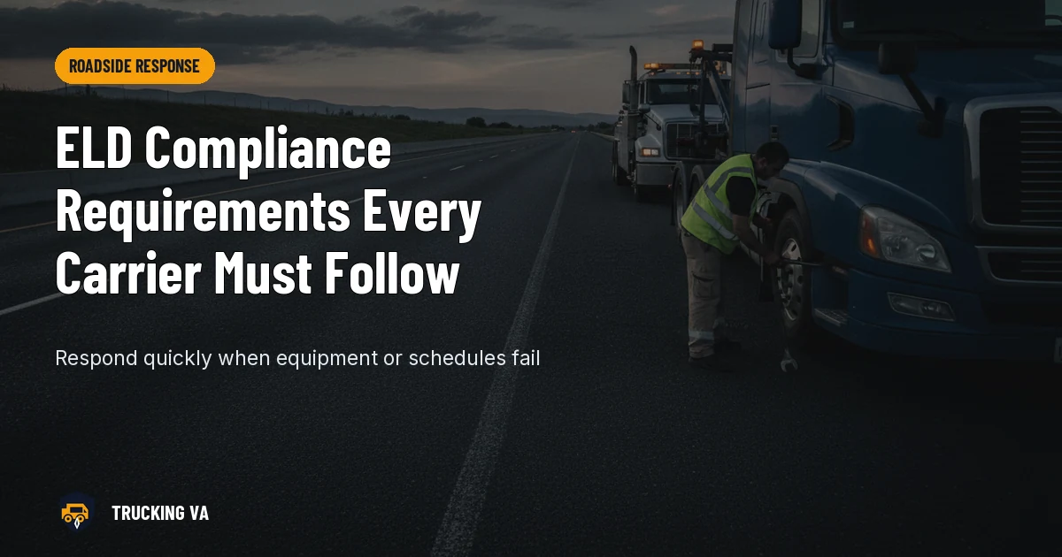 ELD Compliance Requirements Every Carrier Must Follow trucking guide thumbnail