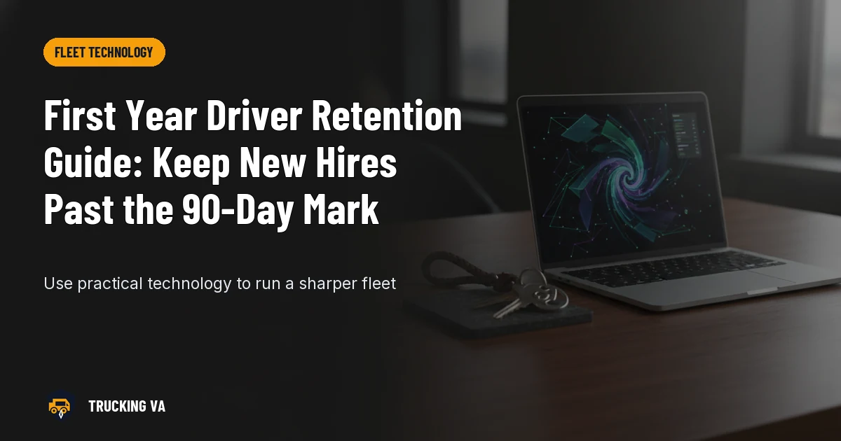 First Year Driver Retention Guide: Keep New Hires Past the 90-Day Mark trucking guide thumbnail
