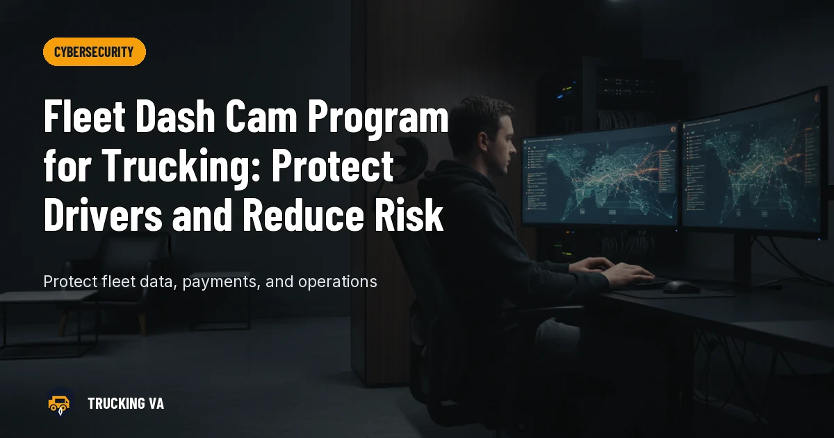 Fleet Dash Cam Program for Trucking: Protect Drivers and Reduce Risk trucking guide thumbnail