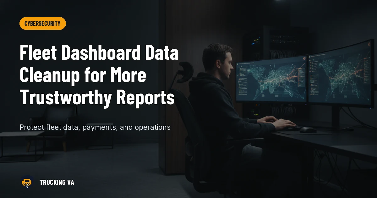 Fleet Dashboard Data Cleanup for More Trustworthy Reports trucking guide thumbnail