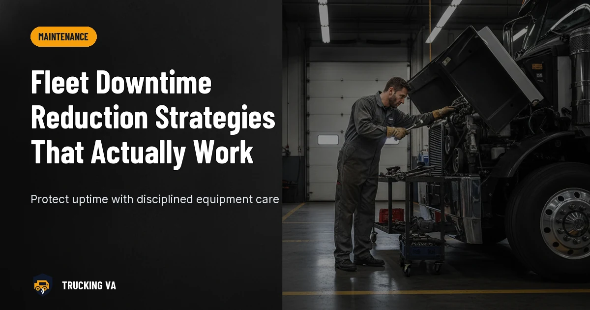 Fleet Downtime Reduction Strategies That Actually Work trucking guide thumbnail