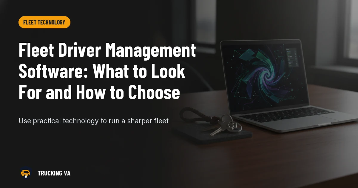 Fleet Driver Management Software: What to Look For and How to Choose trucking guide thumbnail