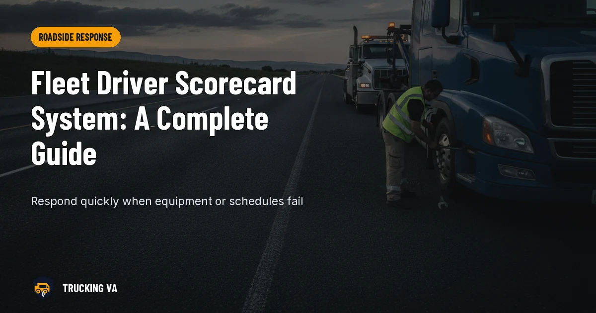 Fleet Driver Scorecard System: A Complete Guide trucking guide thumbnail