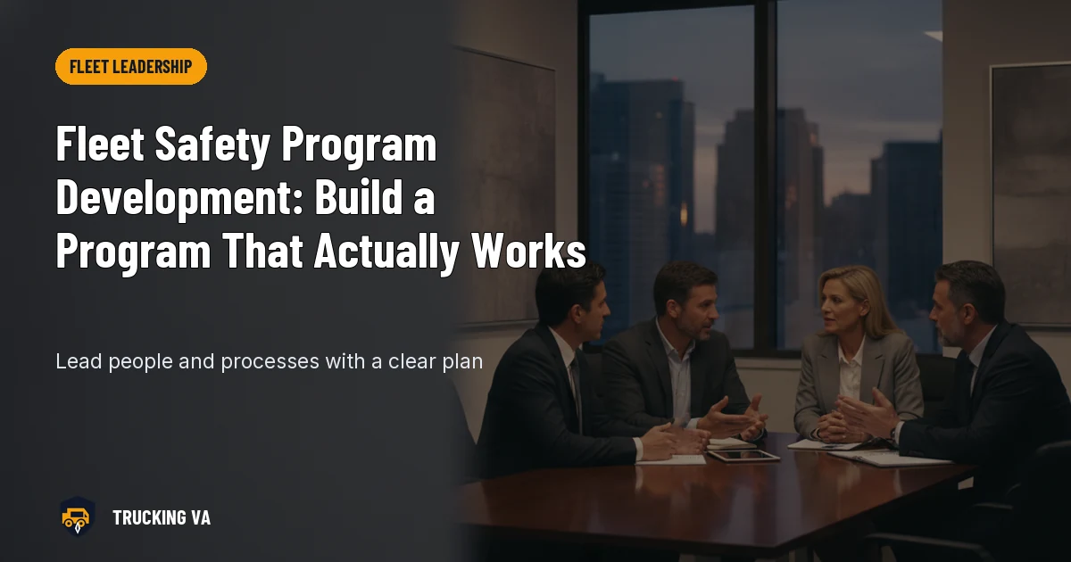 Fleet Safety Program Development: Build a Program That Actually Works trucking guide thumbnail