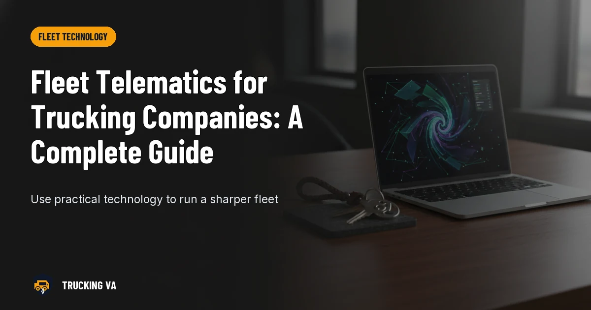 Fleet Telematics for Trucking Companies: A Complete Guide trucking guide thumbnail
