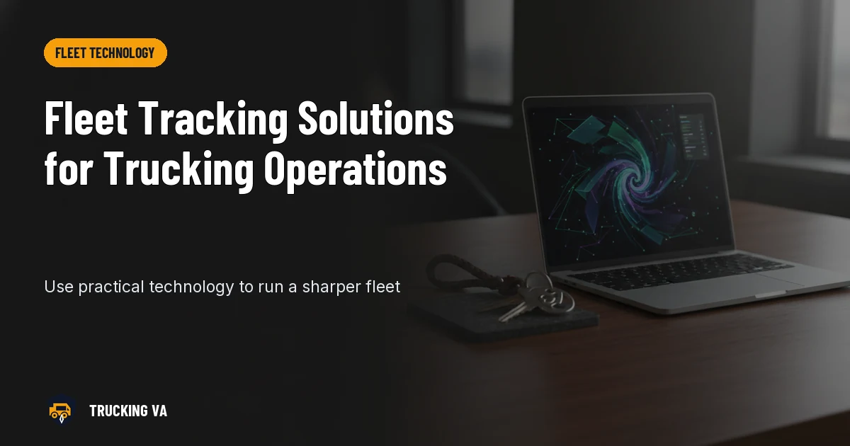 Fleet Tracking Solutions for Trucking Operations trucking guide thumbnail