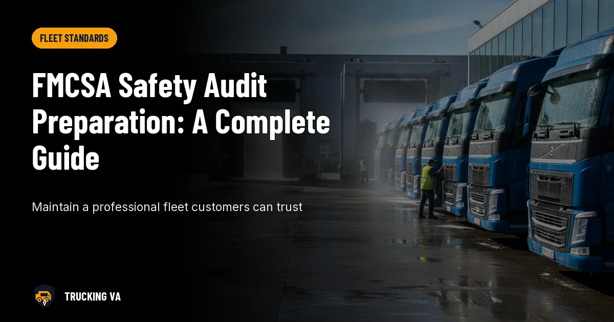FMCSA Safety Audit Preparation: A Complete Guide trucking guide thumbnail