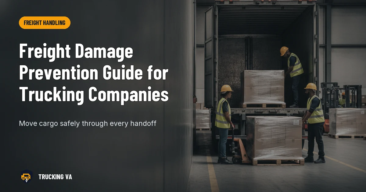 Freight Damage Prevention Guide for Trucking Companies trucking guide thumbnail
