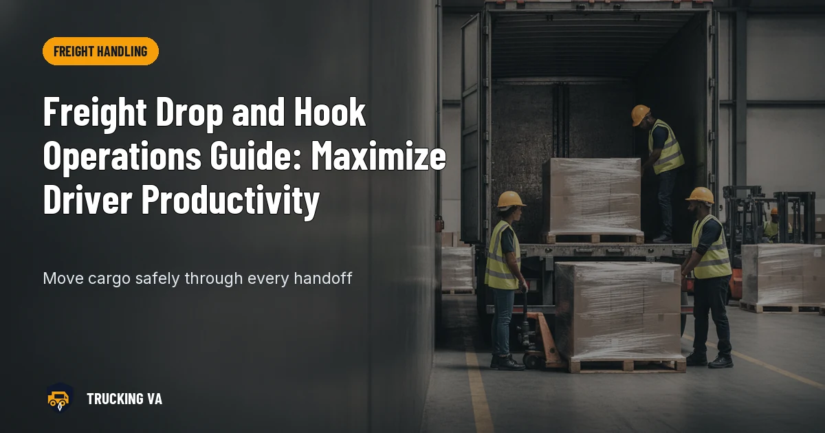 Freight Drop and Hook Operations Guide: Maximize Driver Productivity trucking guide thumbnail