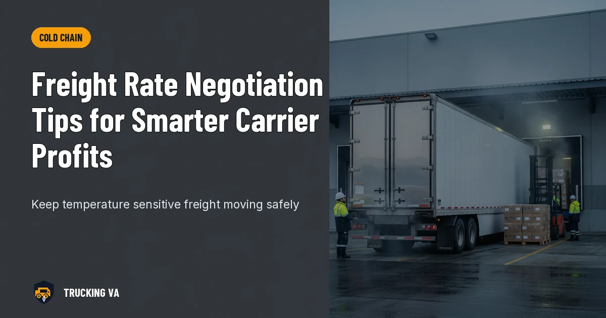 Freight Rate Negotiation Tips for Smarter Carrier Profits trucking guide thumbnail