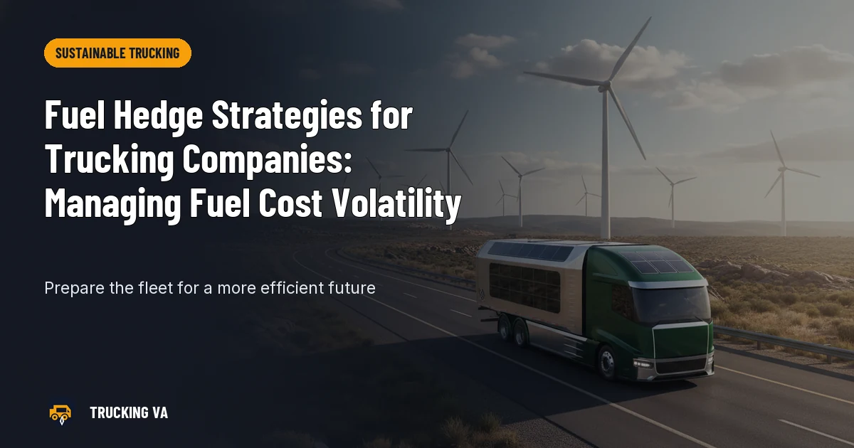 Fuel Hedge Strategies for Trucking Companies: Managing Fuel Cost Volatility trucking guide thumbnail