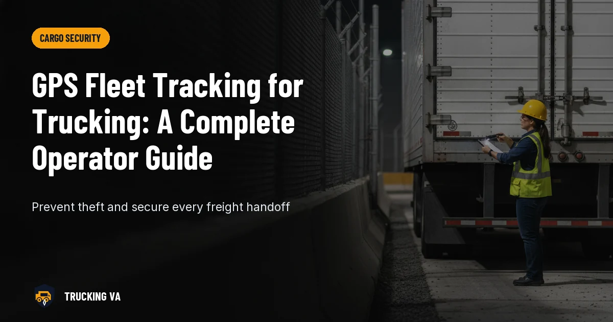 GPS Fleet Tracking for Trucking: A Complete Operator Guide trucking guide thumbnail