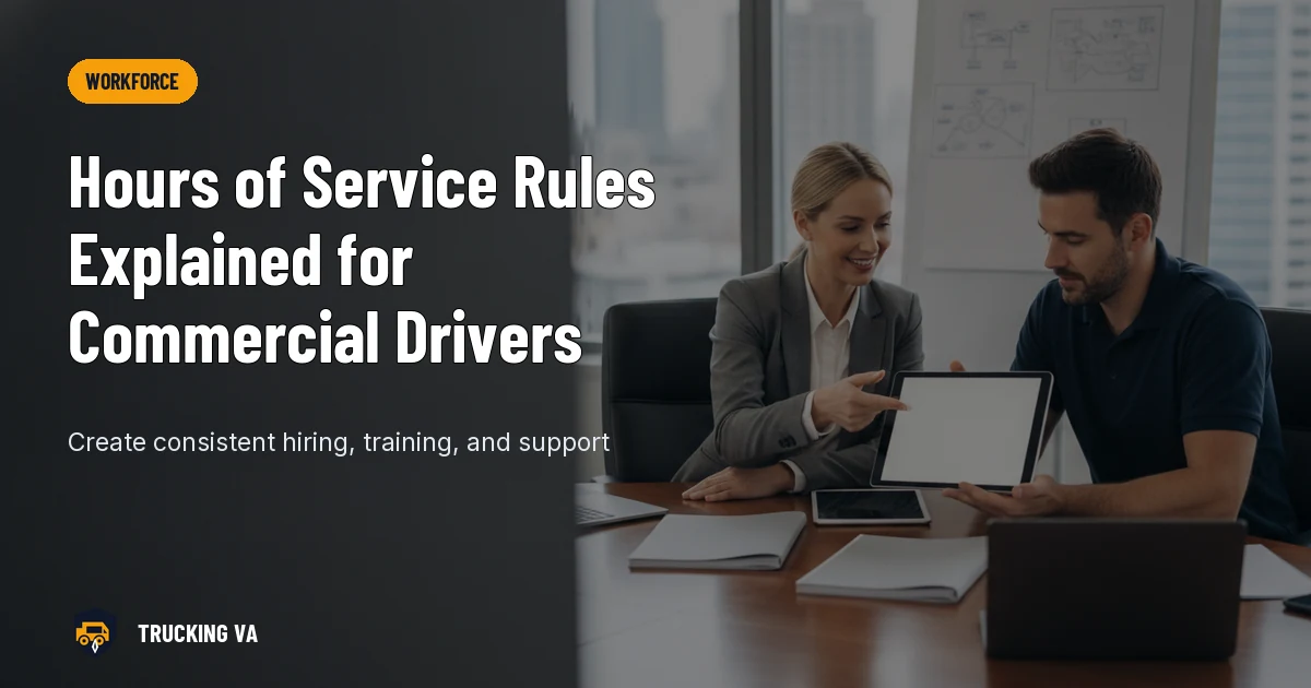 Hours of Service Rules Explained for Commercial Drivers trucking guide thumbnail