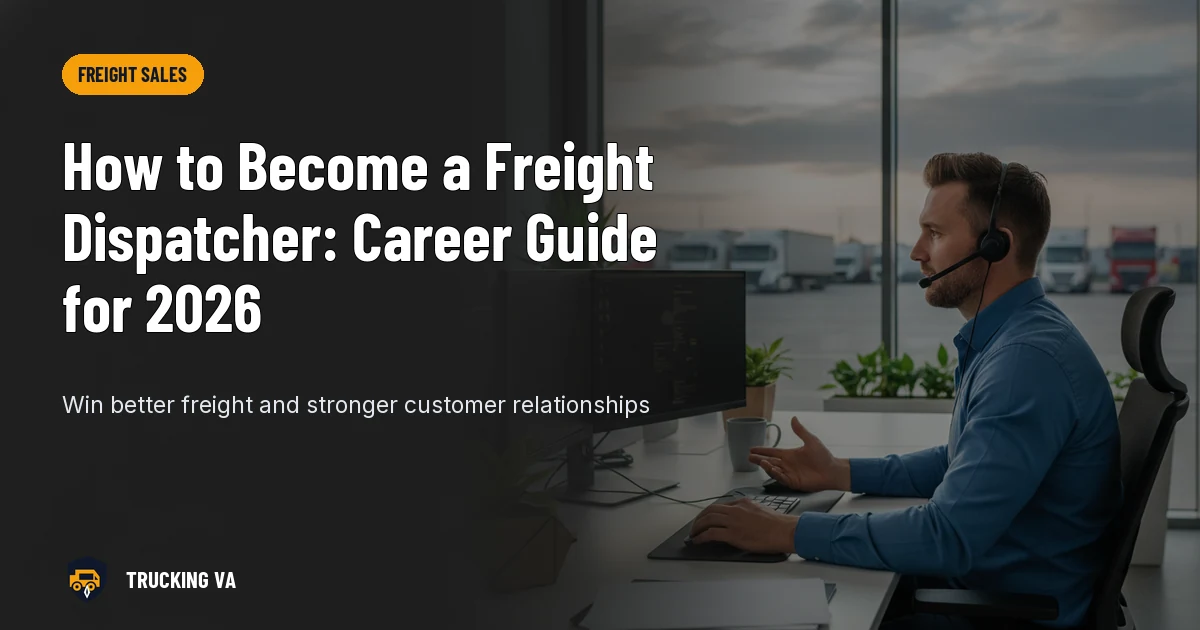 How to Become a Freight Dispatcher: Career Guide for 2026 trucking guide thumbnail
