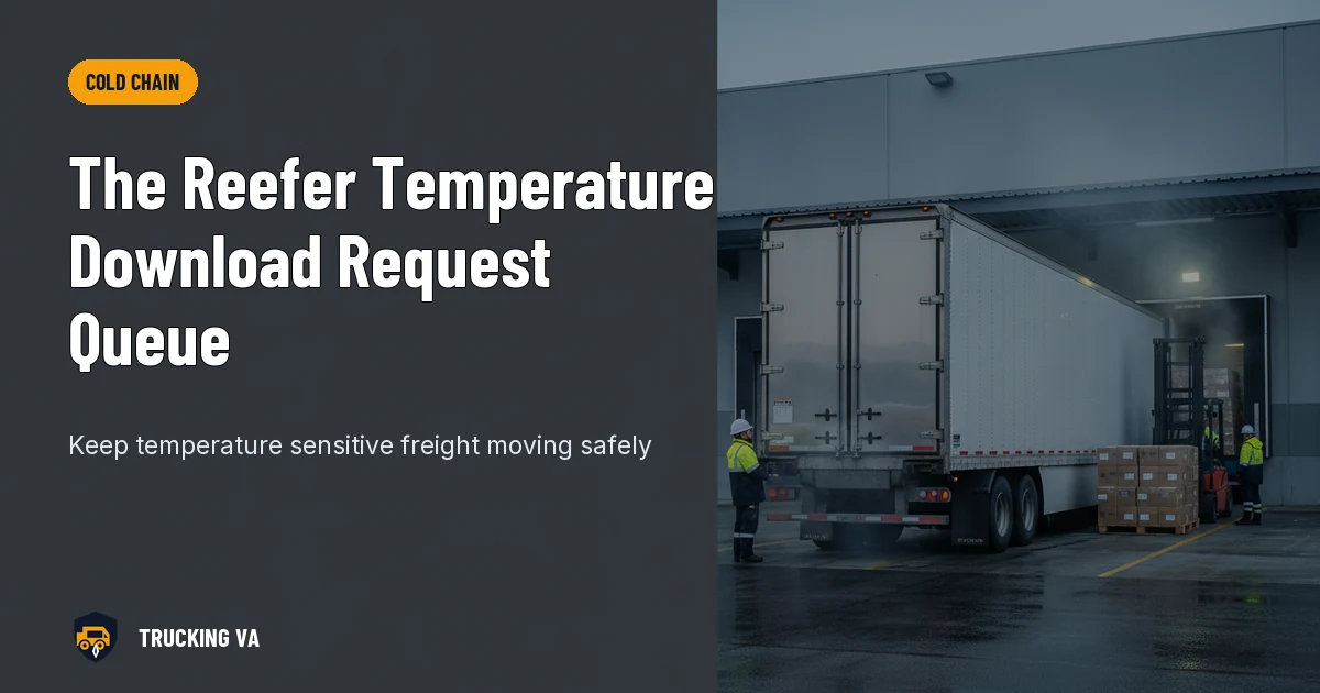 The Reefer Temperature Download Request Queue trucking guide thumbnail