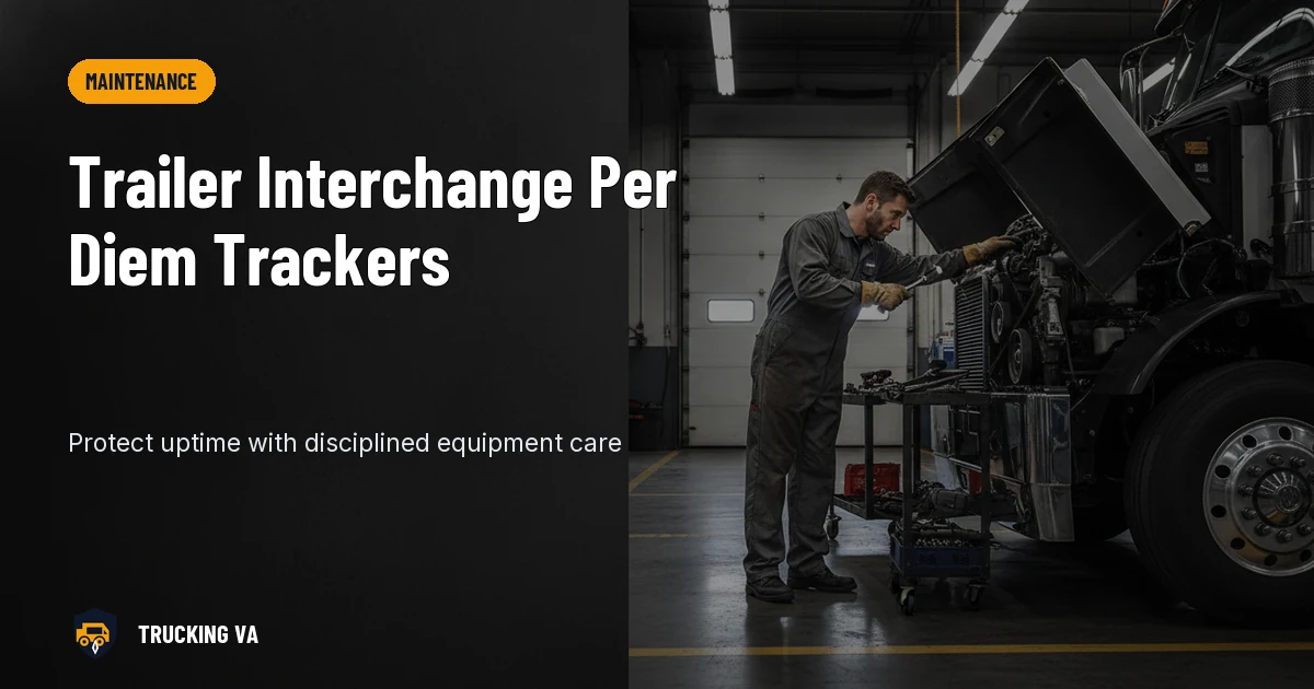 Trailer Interchange Per Diem Trackers trucking guide thumbnail