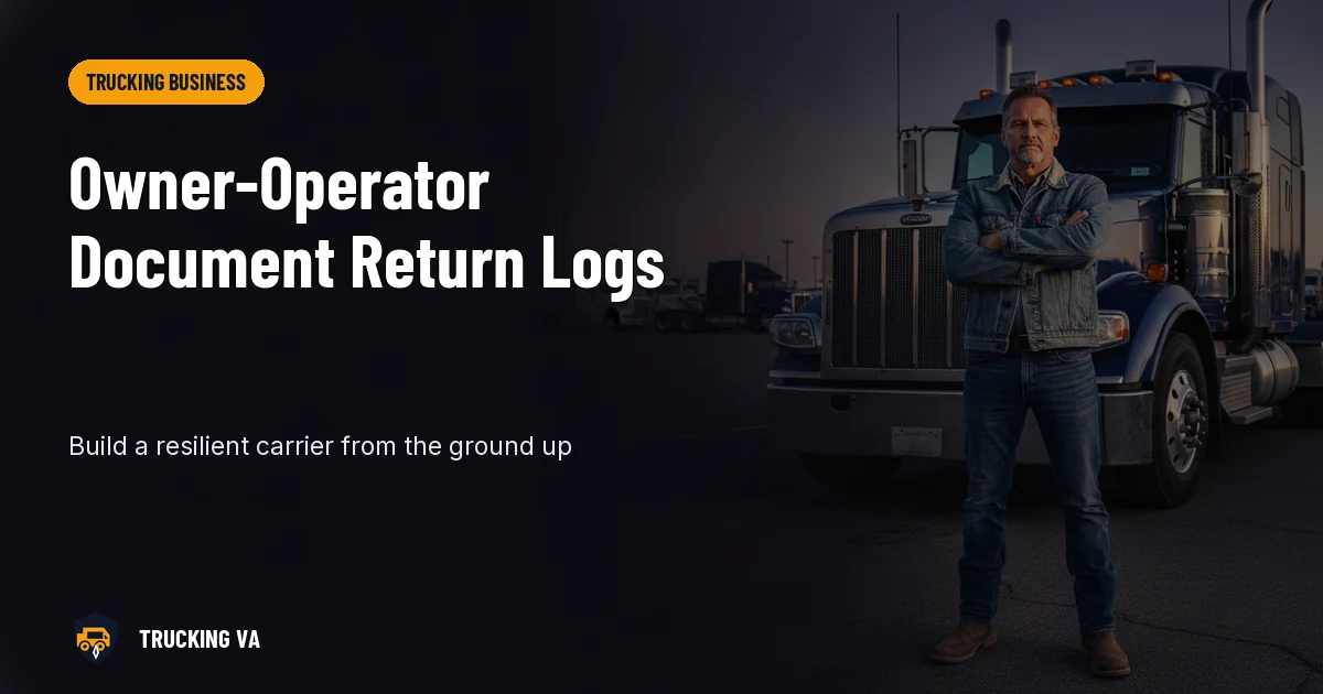 Driver Equipment Return Checklists for Offboarding trucking guide thumbnail