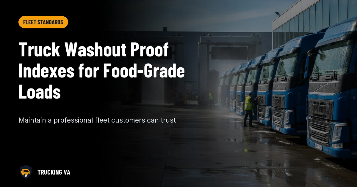 Drop-Trailer Customer Inventory Records trucking guide thumbnail