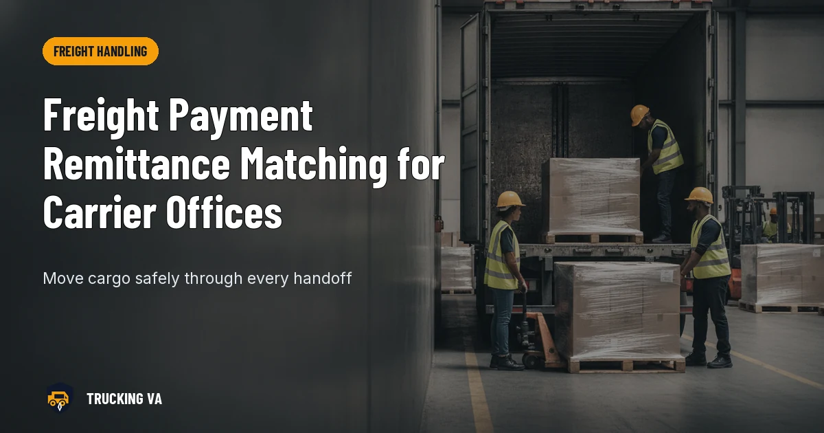 Lumper Receipt Reconciliation Queues for Carrier Billing trucking guide thumbnail